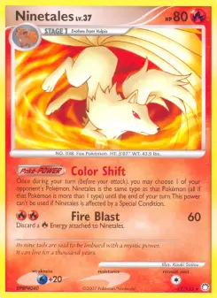 Pokémon-Karte Ninetales 032/123