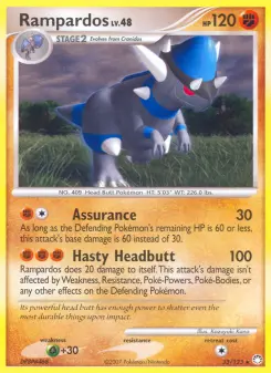 Pokémon-Karte Rampardos 033/123