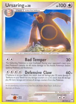 Pokémon-Karte Ursaring 038/123