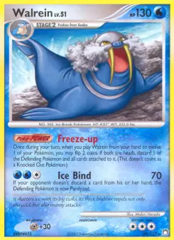 Pokémon-Karte Walrein 039/123