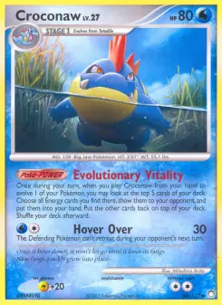 Pokémon-Karte Croconaw 044/123