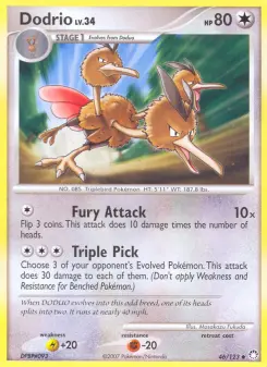 Pokémon-Karte Dodrio 046/123