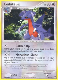 Pokémon-Karte Gabite 048/123