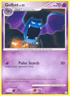 Pokémon-Karte Golbat 050/123