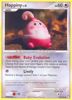 Pokémon-Karte Happiny 052/123