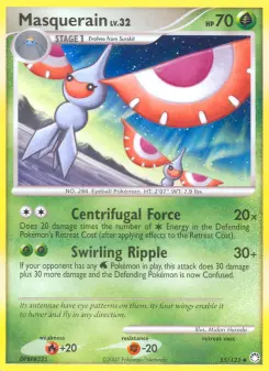 Pokémon-Karte Masquerain 055/123