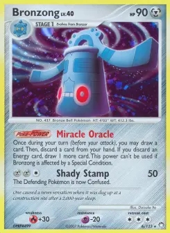 Pokémon-Karte Bronzong 006/123