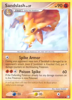 Pokémon-Karte Sandslash 061/123