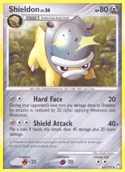 Pokémon-Karte Shieldon 063/123