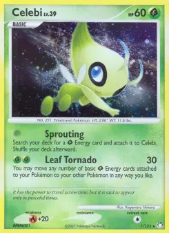 Pokémon-Karte Celebi 007/123