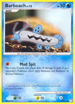 Pokémon-Karte Barboach 072/123