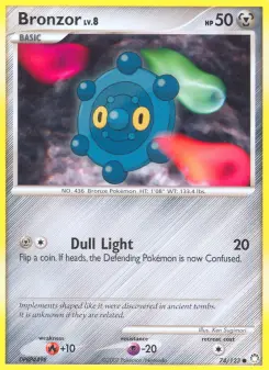 Pokémon-Karte Bronzor 074/123