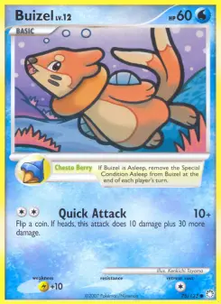 Pokémon-Karte Buizel 075/123
