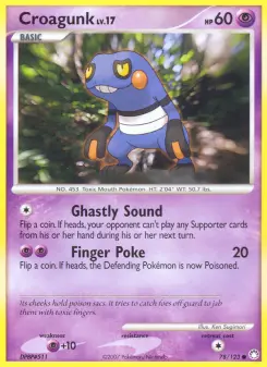 Pokémon-Karte Croagunk 078/123