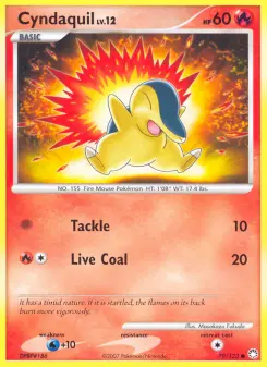 Pokémon-Karte Cyndaquil 079/123