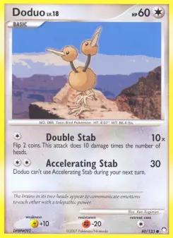 Pokémon-Karte Doduo 080/123