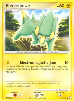 Pokémon-Karte Electrike 081/123