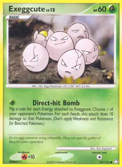 Pokémon-Karte Exeggcute 082/123