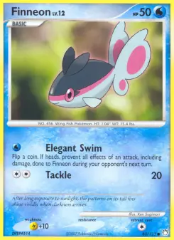 Pokémon-Karte Finneon 083/123