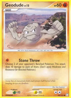 Pokémon-Karte Geodude 084/123