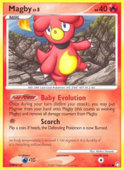 Pokémon-Karte Magby 088/123