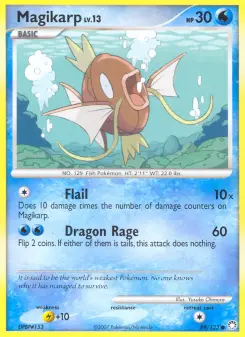 Pokémon-Karte Magikarp 089/123