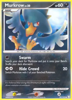 Pokémon-Karte Murkrow 090/123