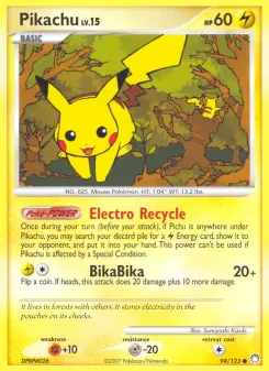 Pokémon-Karte Pikachu 094/123