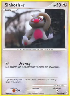 Pokémon-Karte Slakoth 099/123
