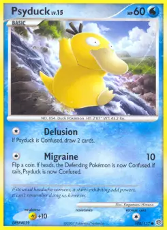 Pokémon-Karte Psyduck 100/132