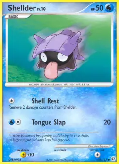 Pokémon-Karte Shellder 105/132