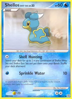 Pokémon-Karte Shellos East Sea 106/132