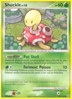 Pokémon-Karte Shuckle 109/132