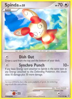 Pokémon-Karte Spinda 111/132