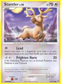 Pokémon-Karte Stantler 113/132