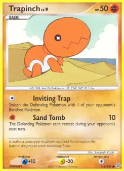 Pokémon-Karte Trapinch 115/132
