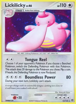 Pokémon-Karte Lickilicky 012/132