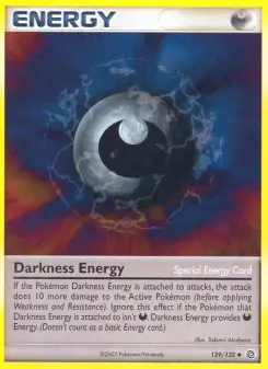 Pokémon-Karte Darkness Energy 129/132