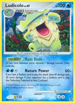 Pokémon-Karte Ludicolo 013/132