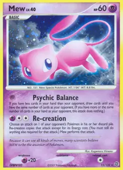 Pokémon-Karte Mew 015/132