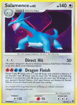 Pokémon-Karte Salamence 018/132