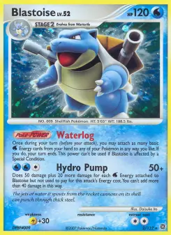 Pokémon-Karte Blastoise 002/132