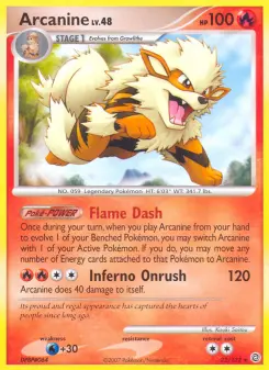 Pokémon-Karte Arcanine 022/132