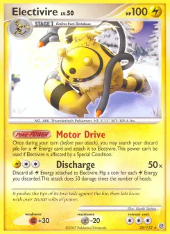 Pokémon-Karte Electivire 025/132