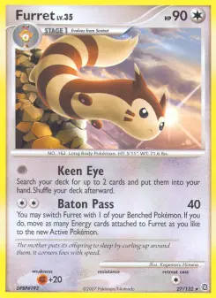 Pokémon-Karte Furret 027/132