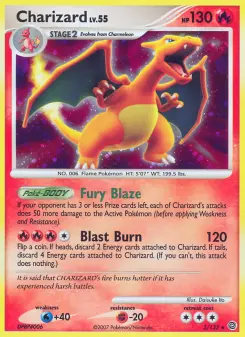 Pokémon-Karte Charizard 003/132