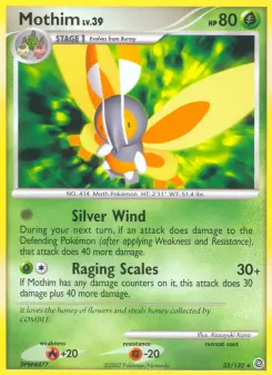 Pokémon-Karte Mothim 033/132