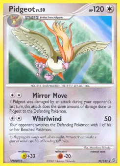 Pokémon-Karte Pidgeot 035/132