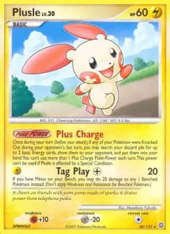 Pokémon-Karte Plusle 036/132