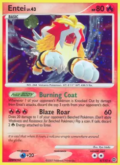 Pokémon-Karte Entei 004/132